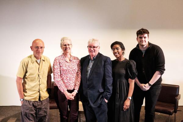 Makers Symposium speakers pose for a group photograph