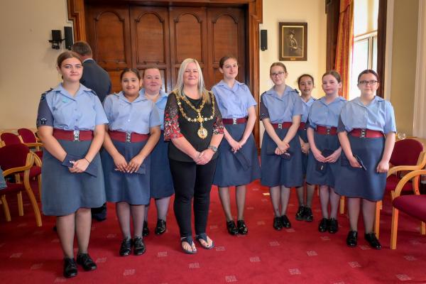 Mayor and Cadets