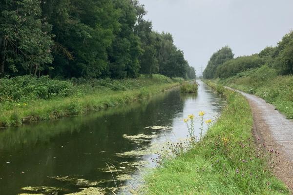 Walsall Canal Toxic Spillage (copyright Environment Agency) 