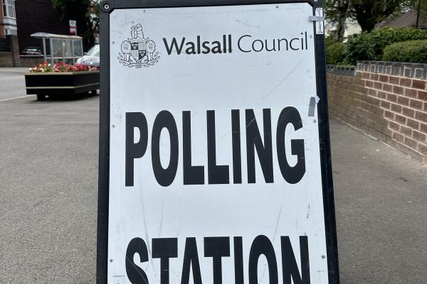Aldridge Methodist polling station