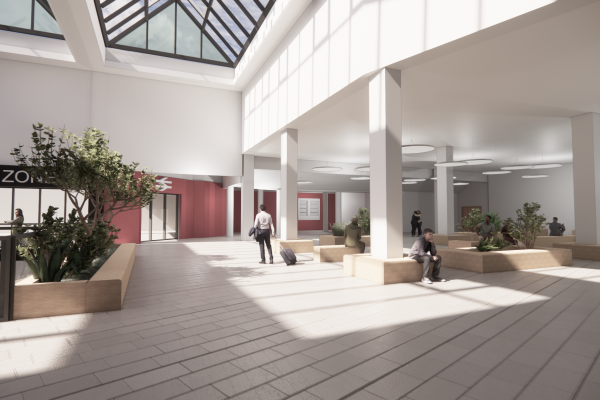 CGI of walsall saddlers centre