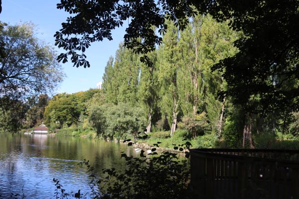 Walsall Arboretum lake