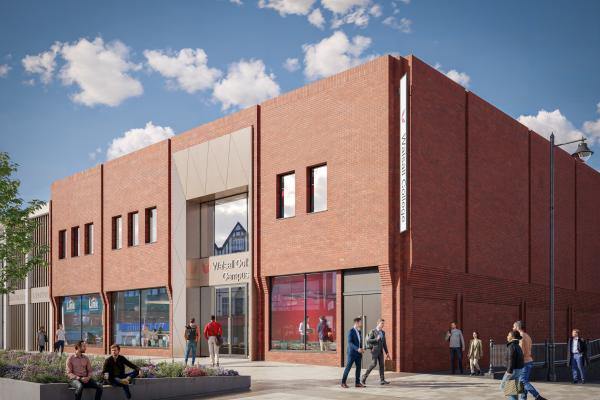 CGI of the proposed Adult Learning Centre